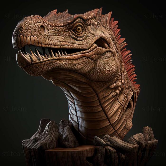 3D model Erythrosuchus africanus (STL)